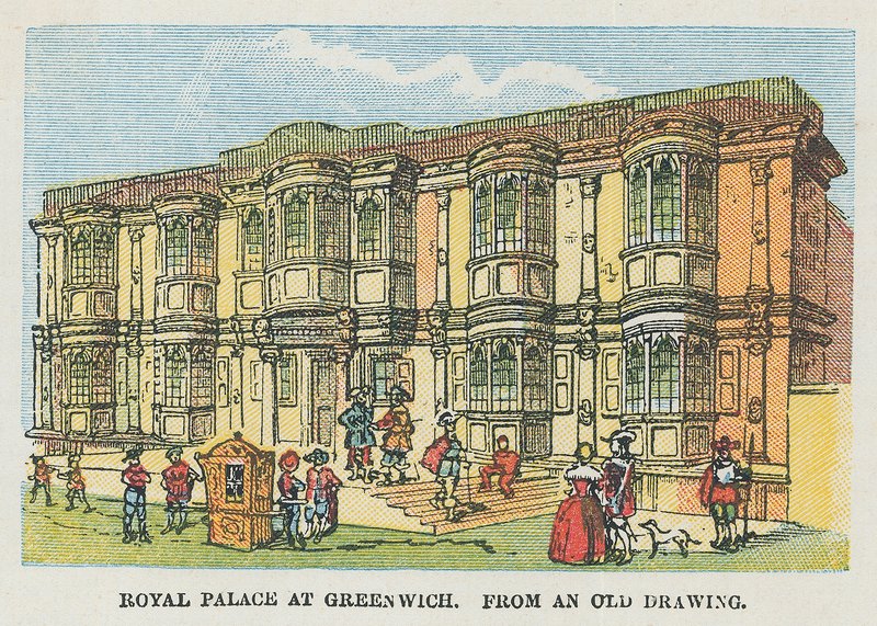 Royal Palace at Greenwich by English School