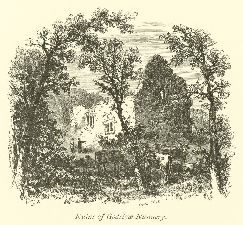 Ruins of Godstow Nunnery by English School