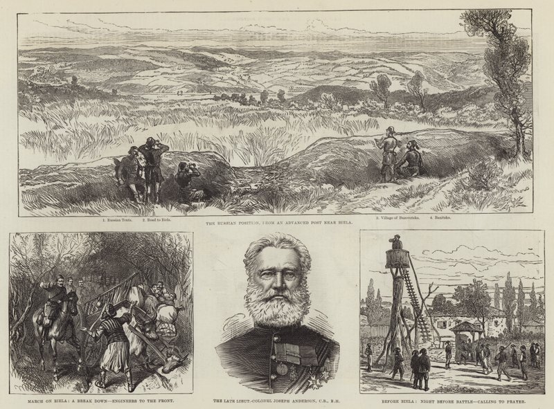 Russo Turkish War by English School