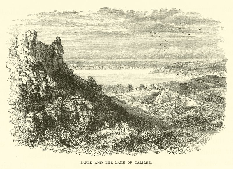 Safed and the Lake of Galilee by English School