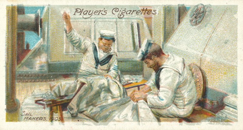 Sail makers by English School
