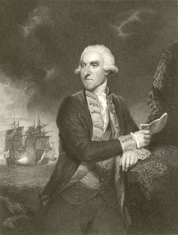 Samuel, First Viscount Hood by English School