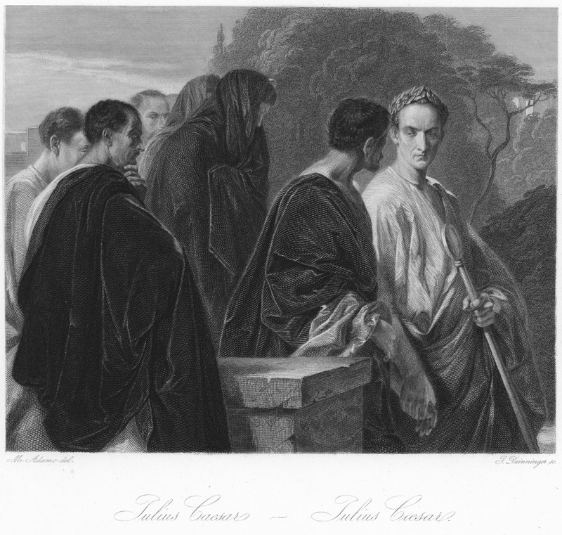 Scene from Julius Caesar by English School