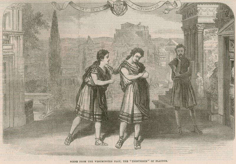 Scene from the Westminster Play by English School