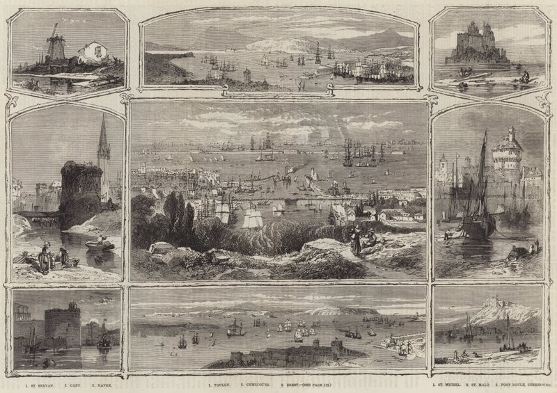 Scenes of France by English School