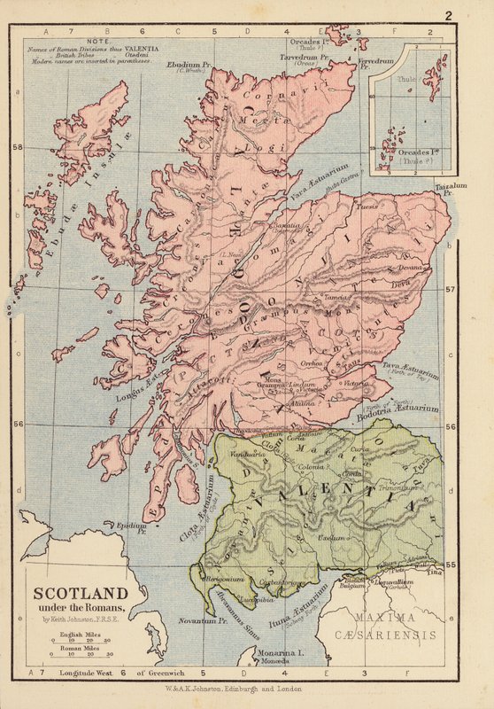 Scotland Under the Romans by English School
