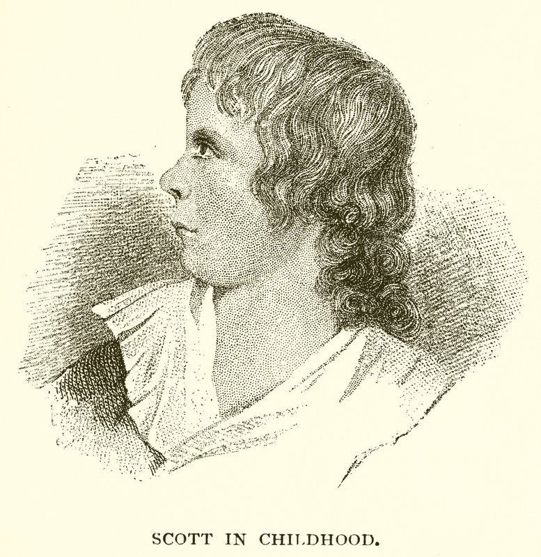 Scott in Childhood by English School