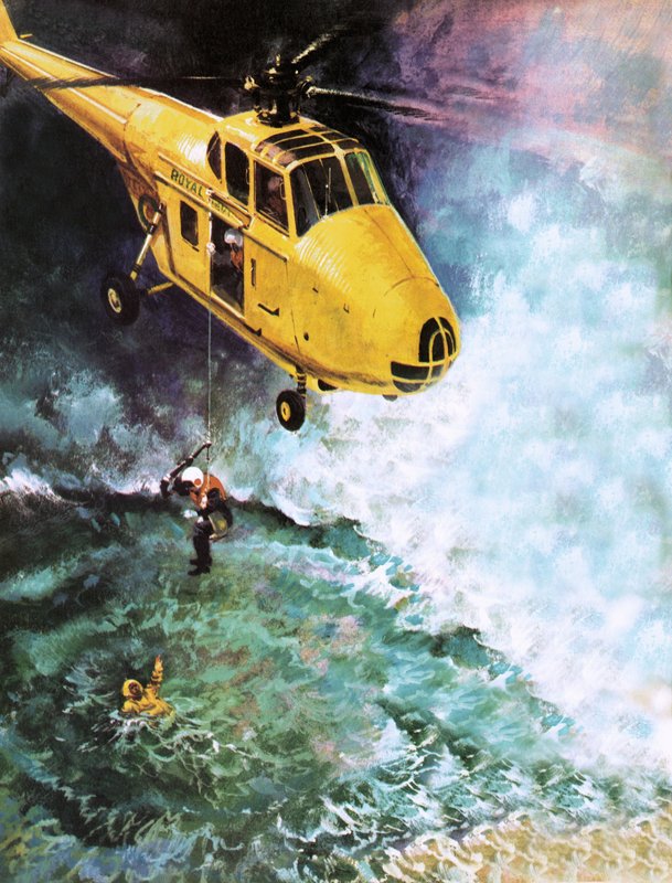 Sea rescue by English School