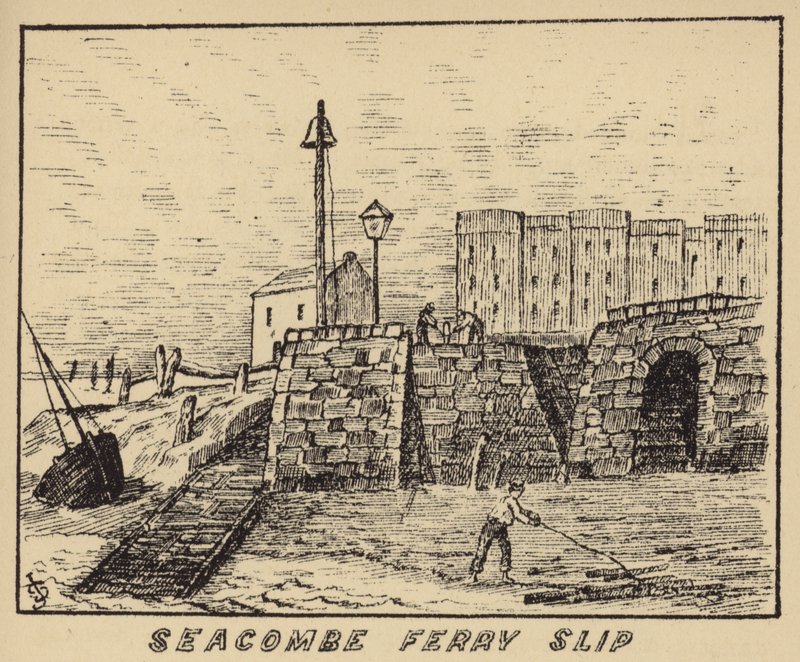 Seacombe Ferry Slip by English School
