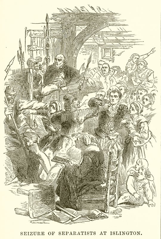 Seizure of Separatists at Islington by English School