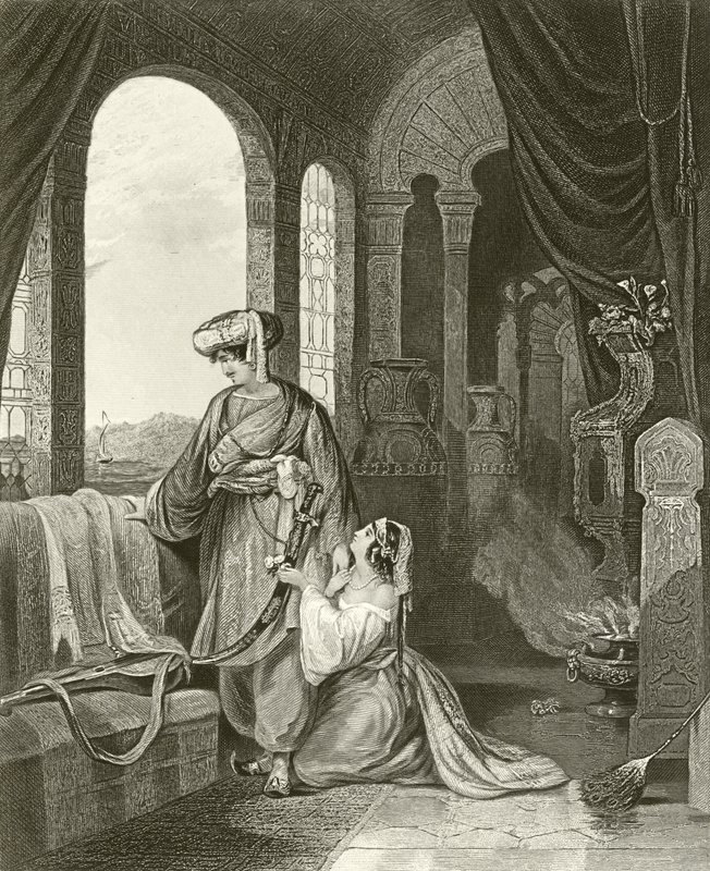 Selim and Zuleika by English School