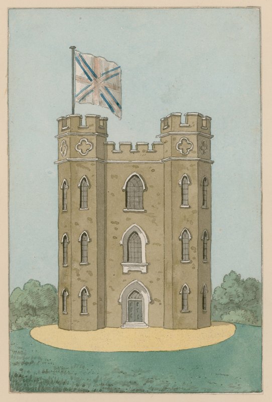 Severndroog Castle on Shooters Hill by English School