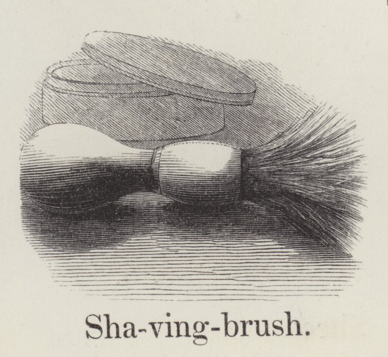 Shaving Brush by English School