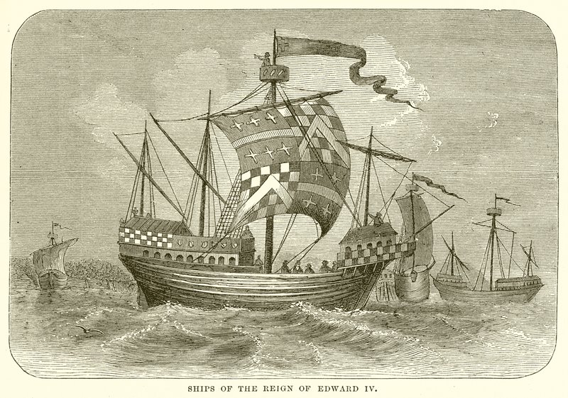 Ship of the Reign of Edward IV by English School