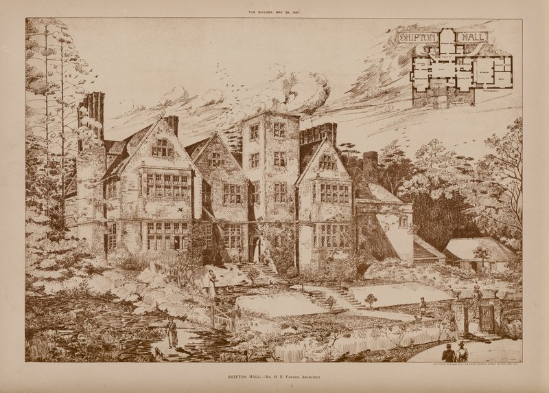 Shipton Hall by English School