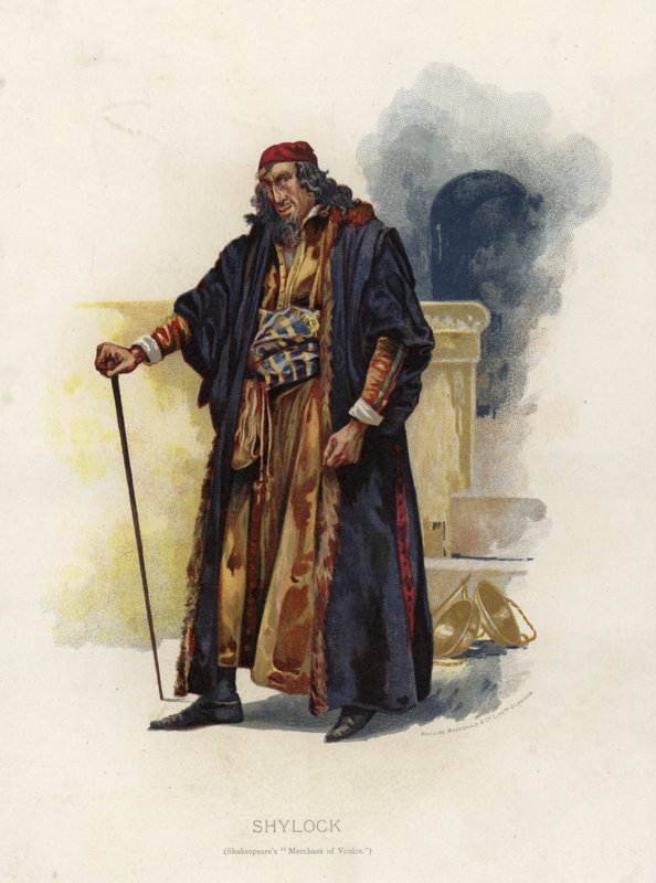 Shylock, from Shakespeare