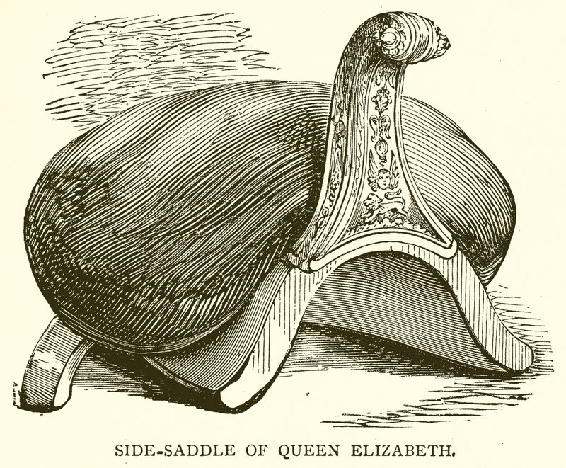 Side-Saddle of Queen Elizabeth by English School