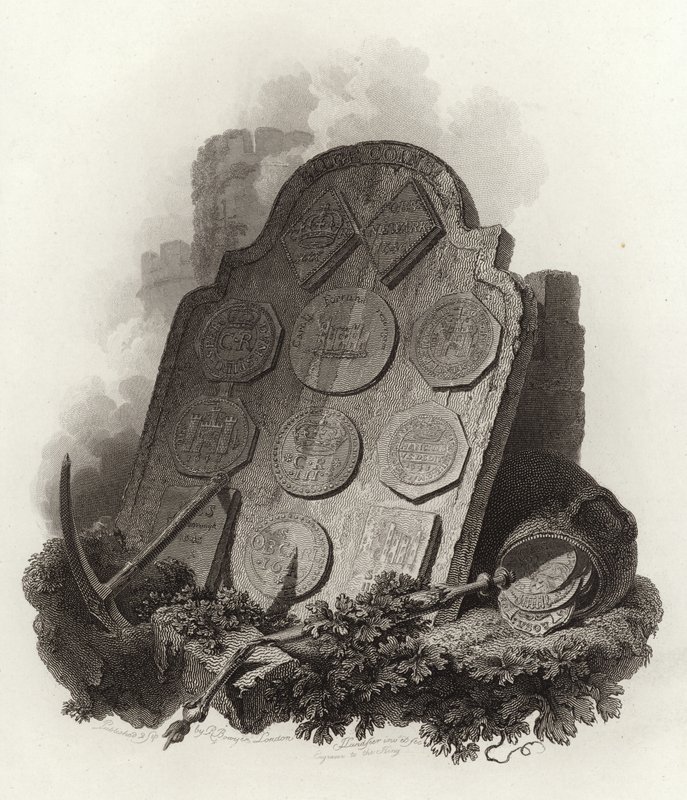 Siege Coins from the English Civil War by English School