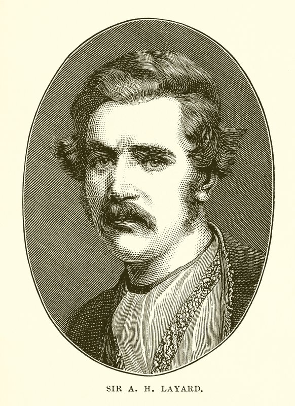 Sir A H Layard by English School