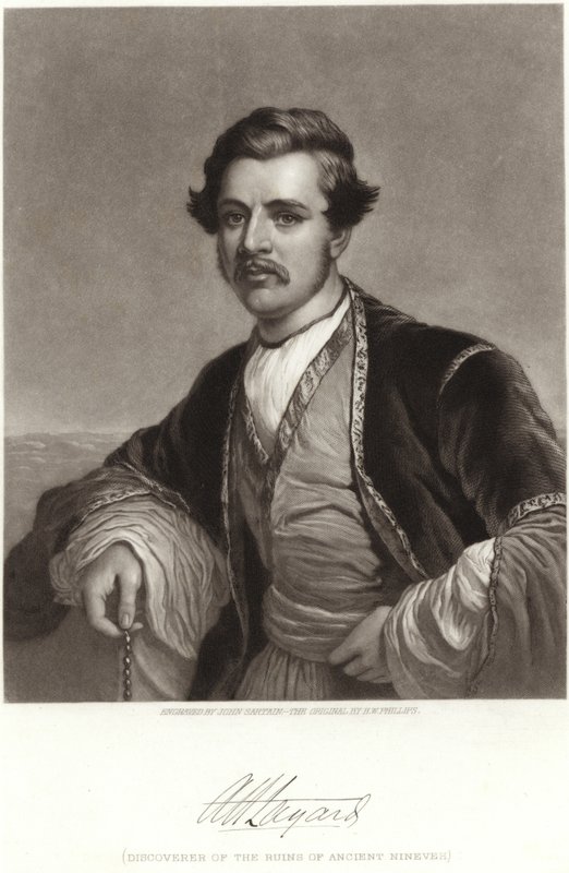 Sir Austen Henry Layard by English School