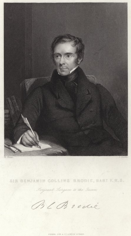 Sir Benjamin Collins Brodie by English School