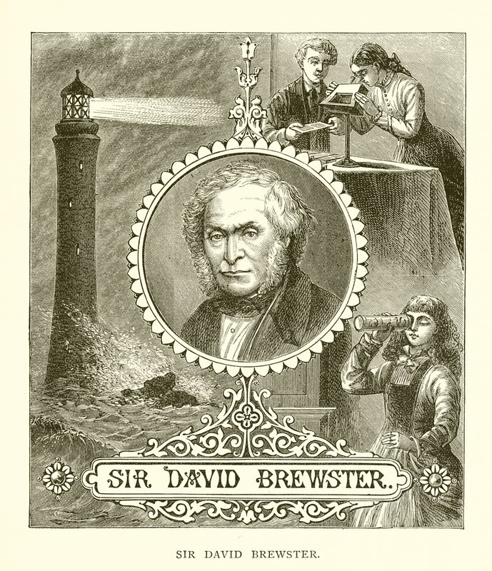 Sir David Brewster by English School