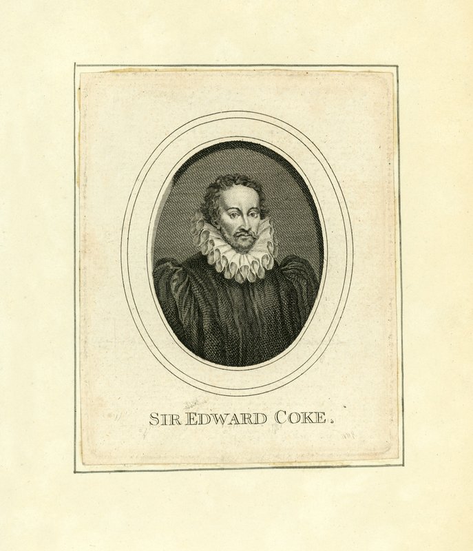 Sir Edward Coke by English School
