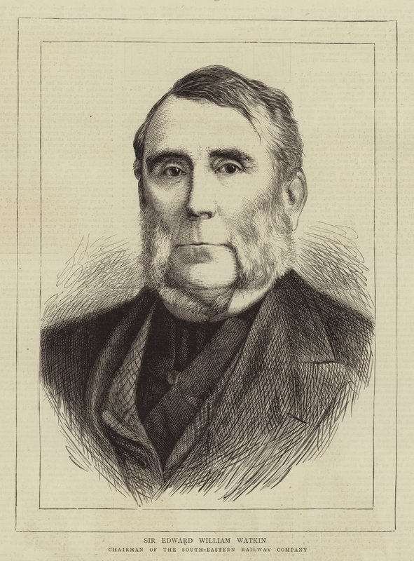 Sir Edward William Watkin by English School
