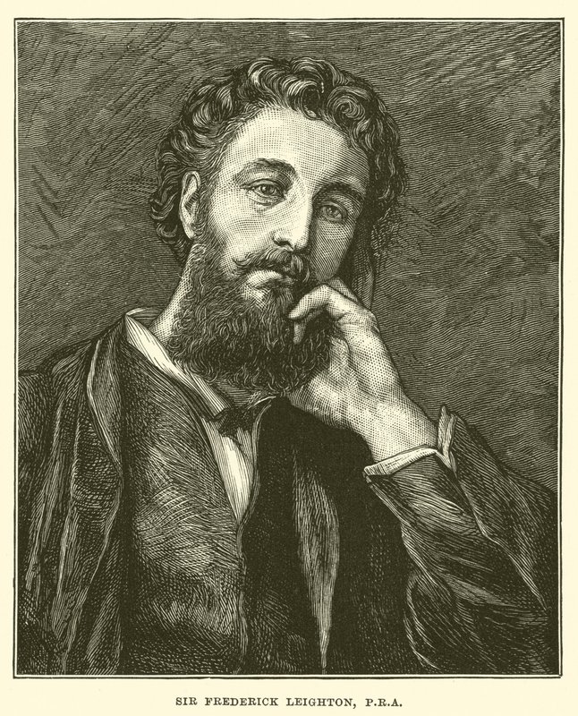 Sir Frederick Leighton by English School
