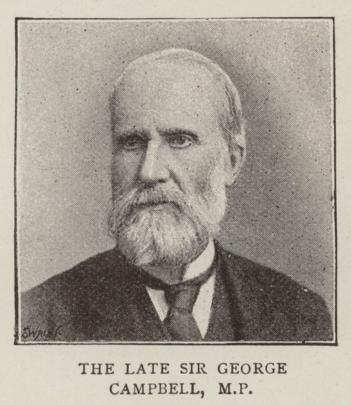 Sir George Campbell by English School