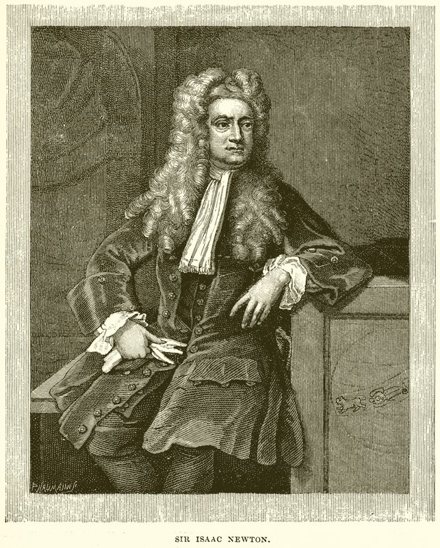 Sir Isaac Newton by English School