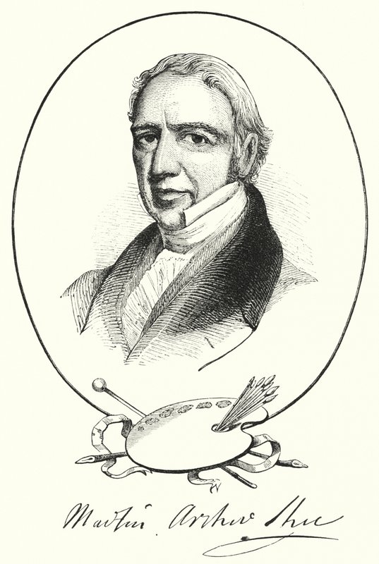 Sir Martin Archer Shee by English School