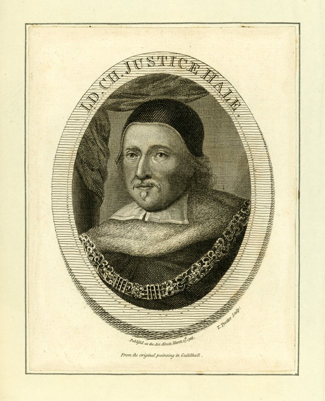 Sir Matthew Hale by English School
