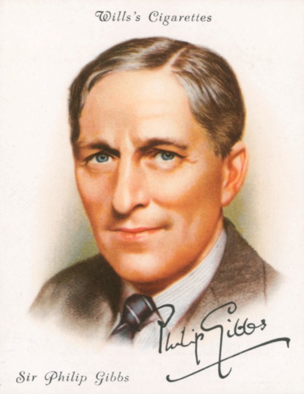Sir Philip Gibbs by English School