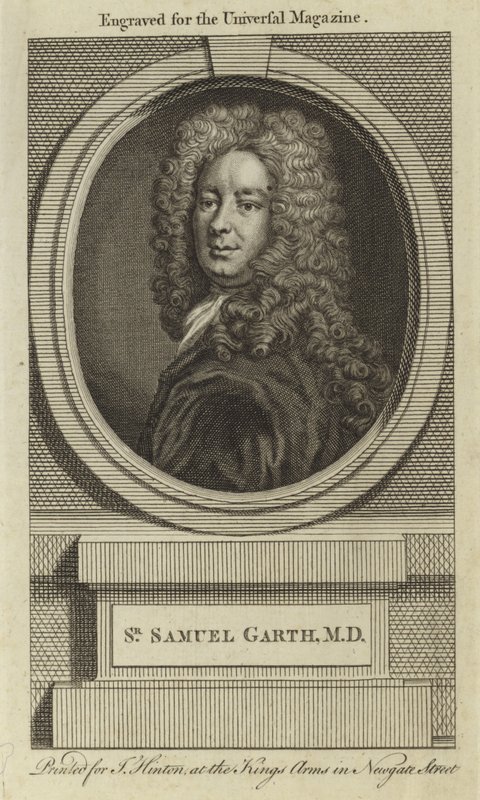 Sir Samuel Garth, M.D. by English School