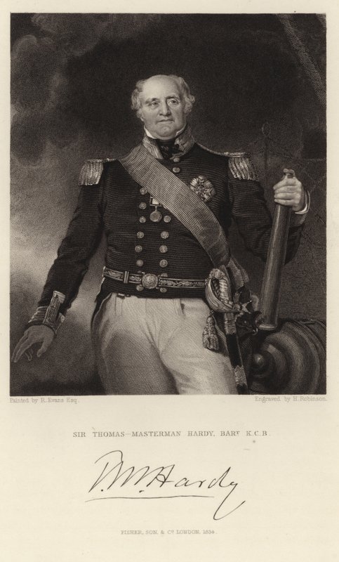Sir Thomas-Masterman Hardy by English School