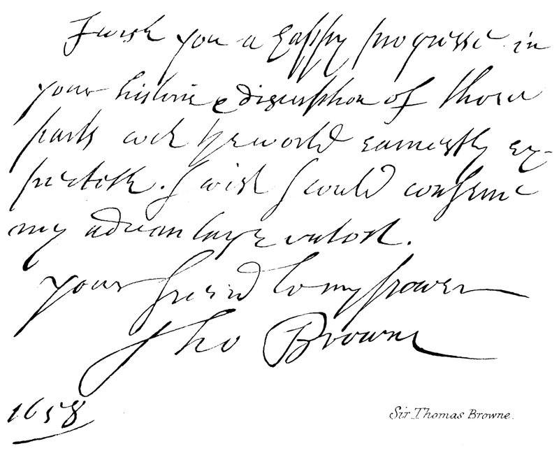 Sir Thomas Browne by English School