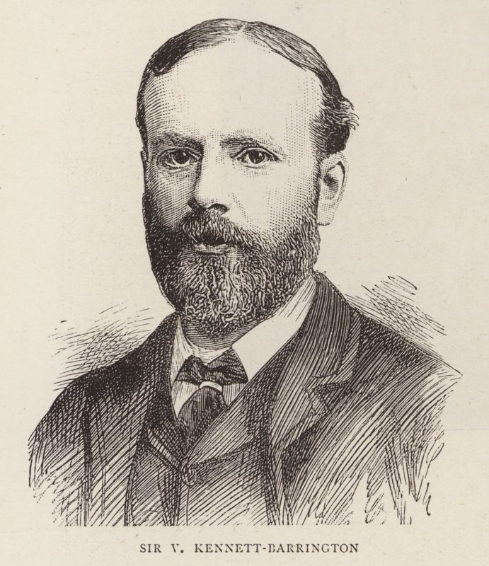 Sir V Kennett-Barrington by English School