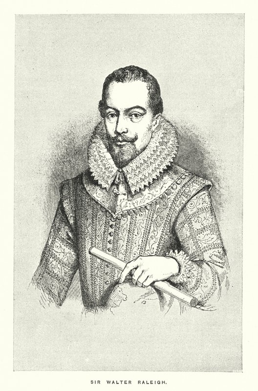 Sir Walter Raleigh (engraving) by English School