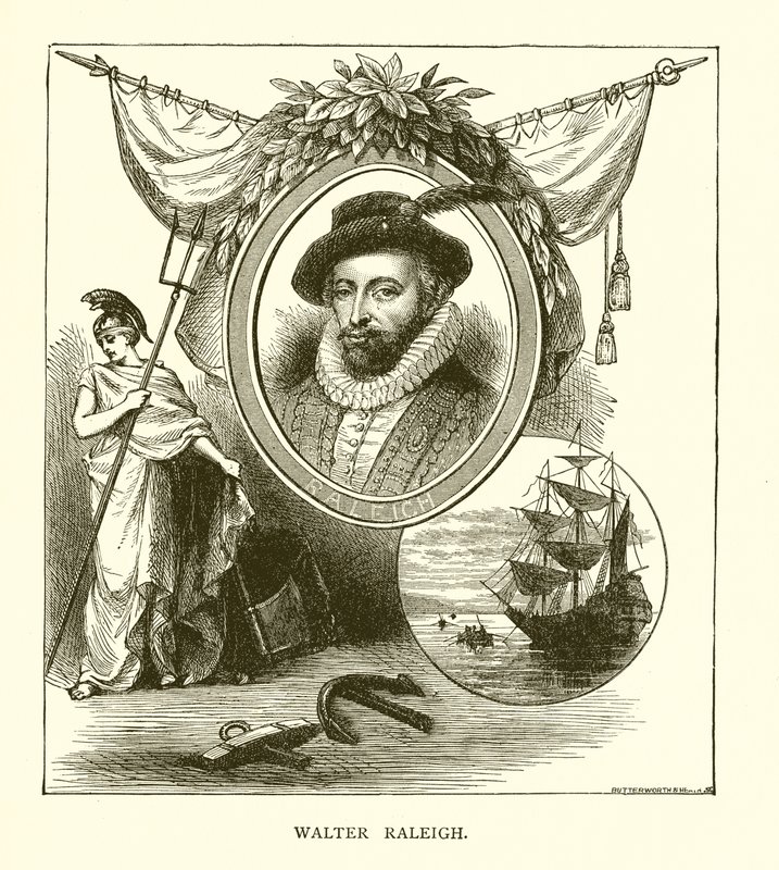 Sir Walter Raleigh by English School