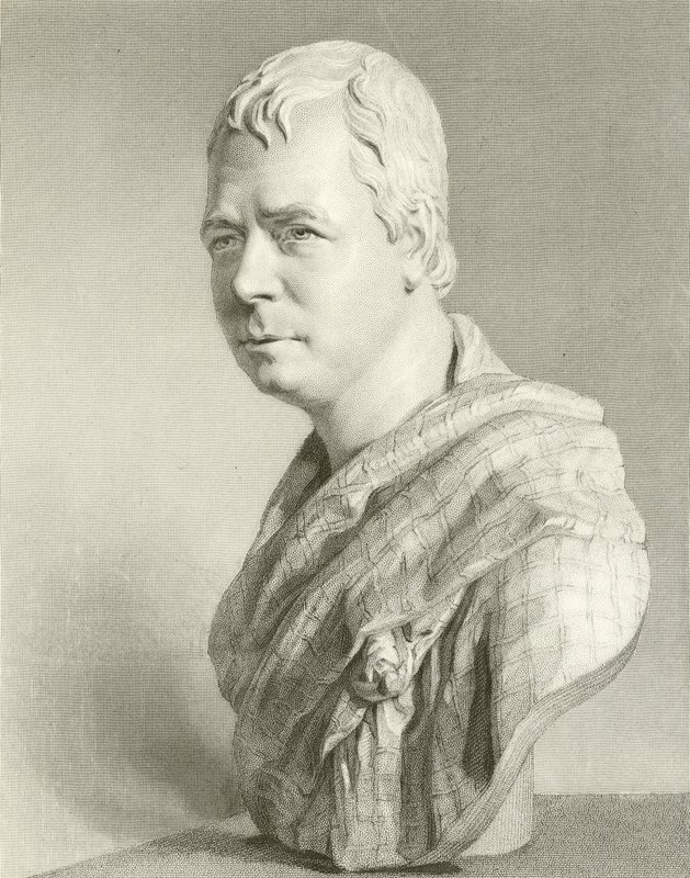 Sir Walter Scott by English School