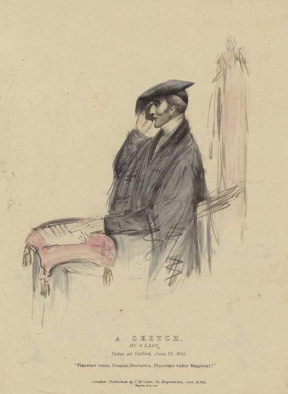 Sketch Taken at Oxford by English School