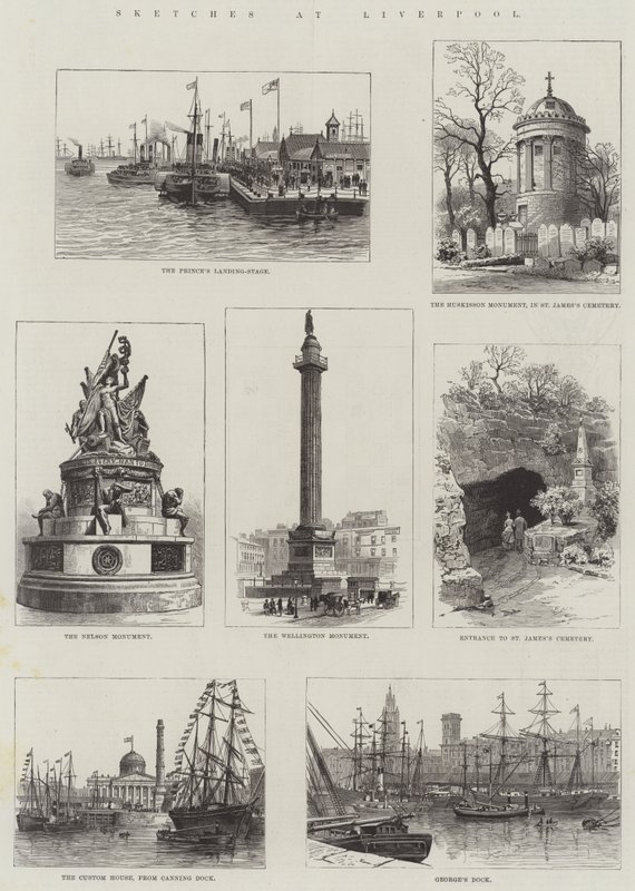 Sketches at Liverpool by English School