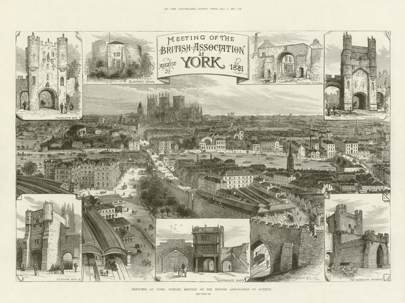 Sketches at York by English School