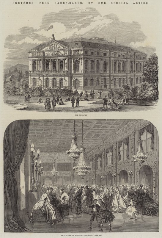 Sketches from Baden-Baden by English School