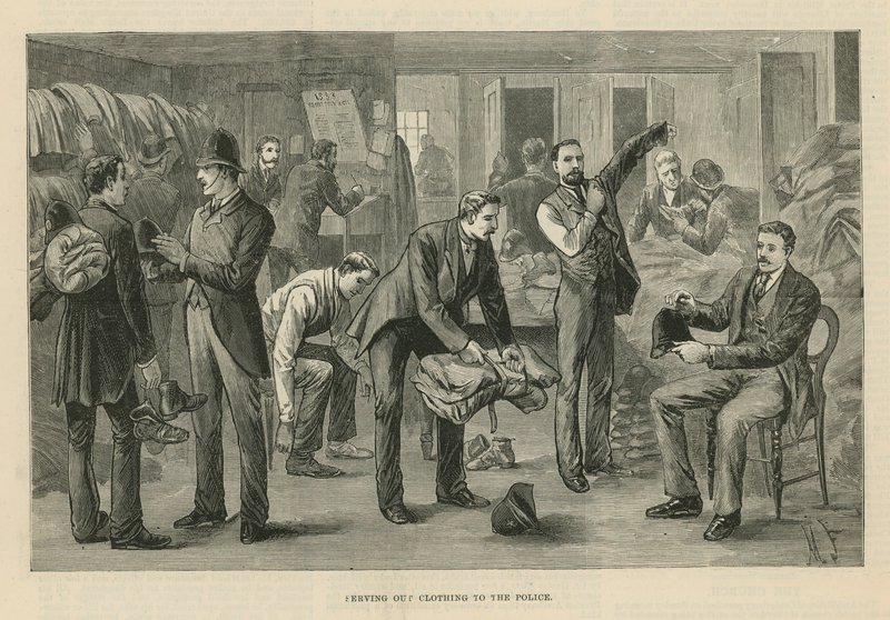 Sketches in Scotland Yard by English School