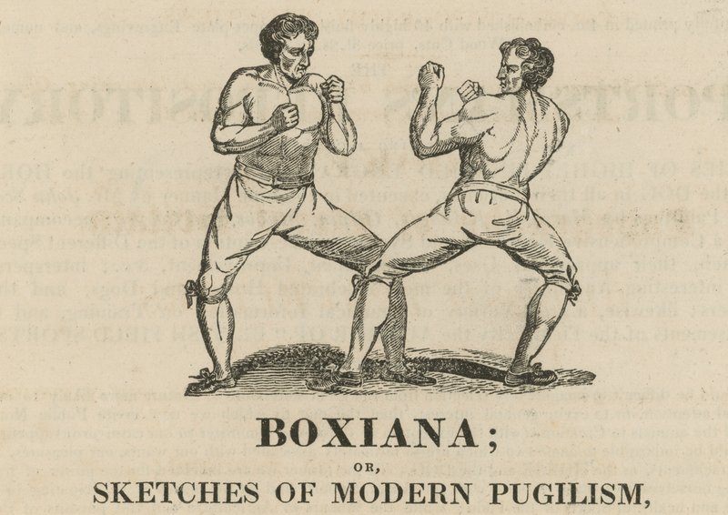 Sketches of Modern Pugilism by English School