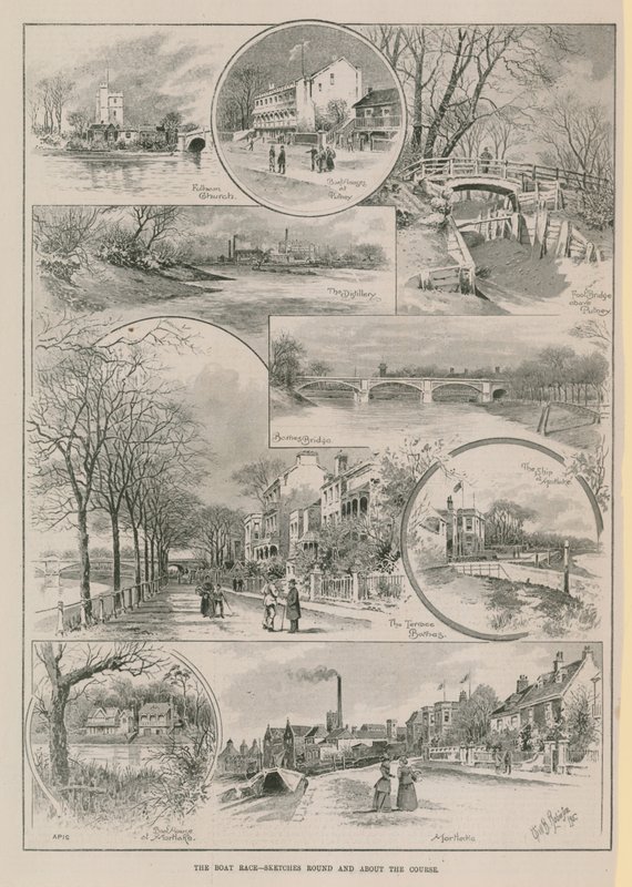 Sketches Round and About the Course by English School