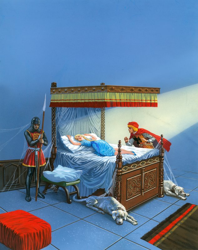 Sleeping Beauty by English School