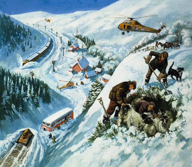 Snow Rescue by English School